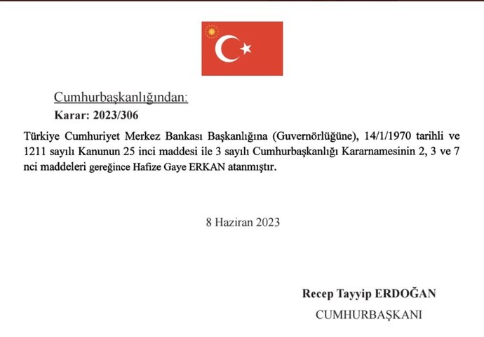 Hafize Gaye Erkan, Merkez Bankası Başkanı oldu! Ne düşünüyorsunuz, sizce başarılı olabilir mi?