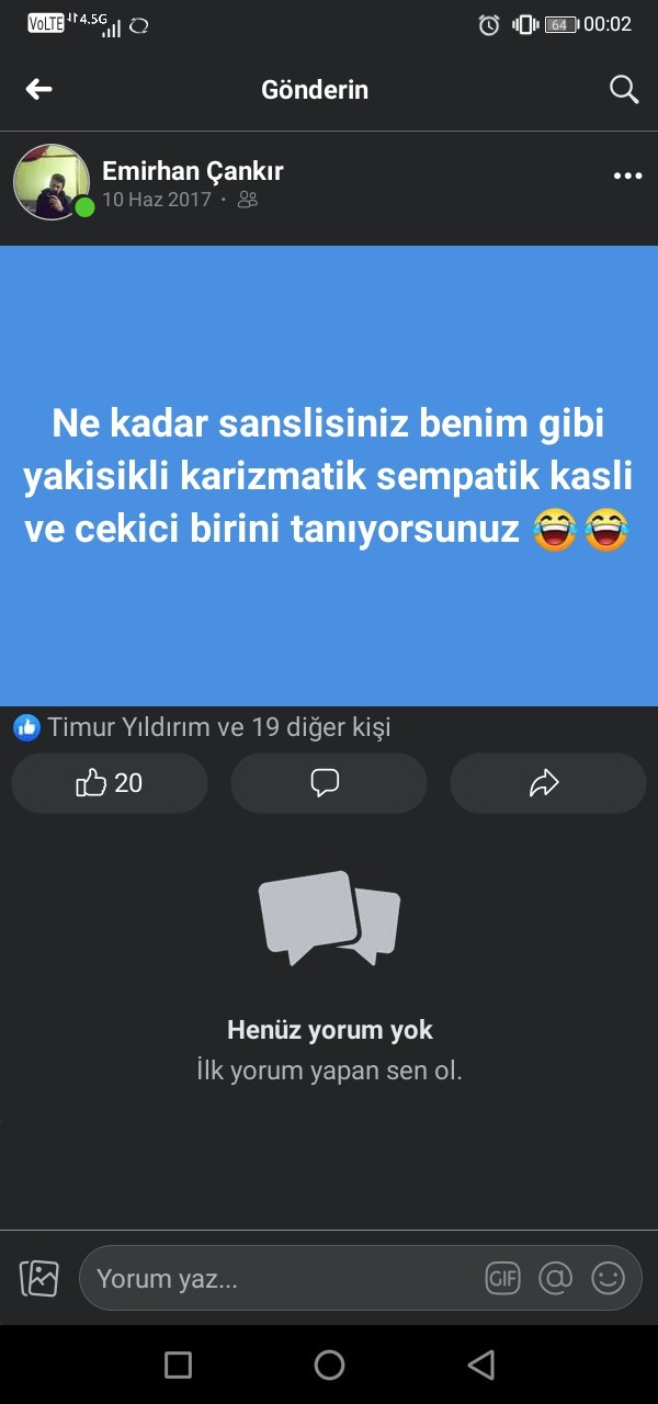 Seni tanıdığına mutlu olan kaç kişi vardır?