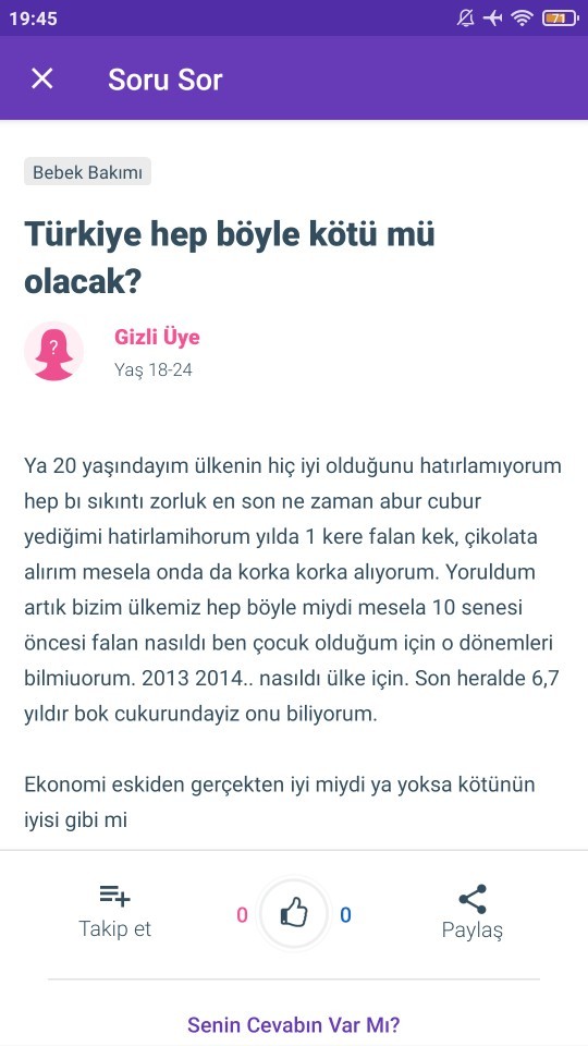 Türkiye hep böyle miydi böyle mi kalacak?