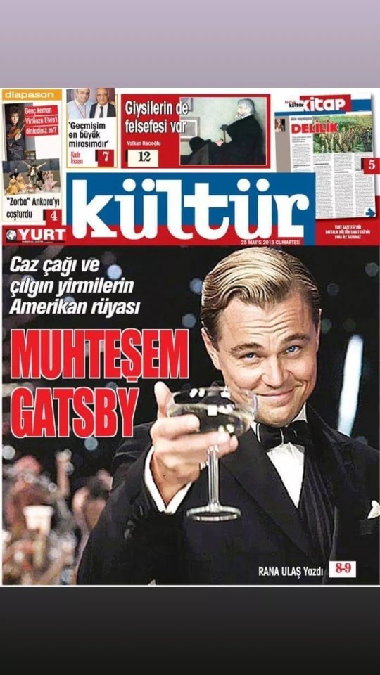 Muhteşem Gastby filmini izlediniz mi?