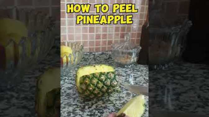 Hiç Ananas Soydunuz mu?