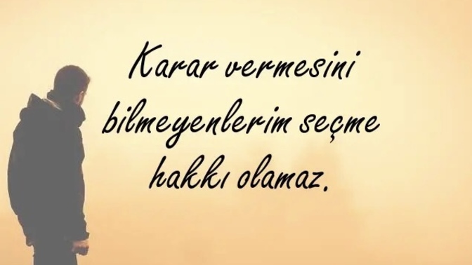 Kendi fikirlerin mi önemli, size sunulan fikirler mi önemli?