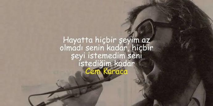 Cem Karaca'nın hayatı beyaz perdeye taşınıyor. Karaca'yı ünlü oyuncu İsmail Hacıoğlu canlandıracak, oyunculuğunu beğeniyor musunuz?