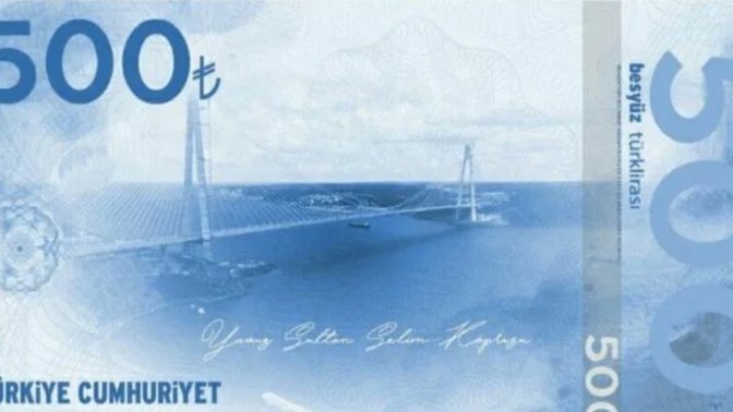 Çok yakında piyasaya sürüleceği söylenen 500 TL banknot'u nasıl buldunuz?