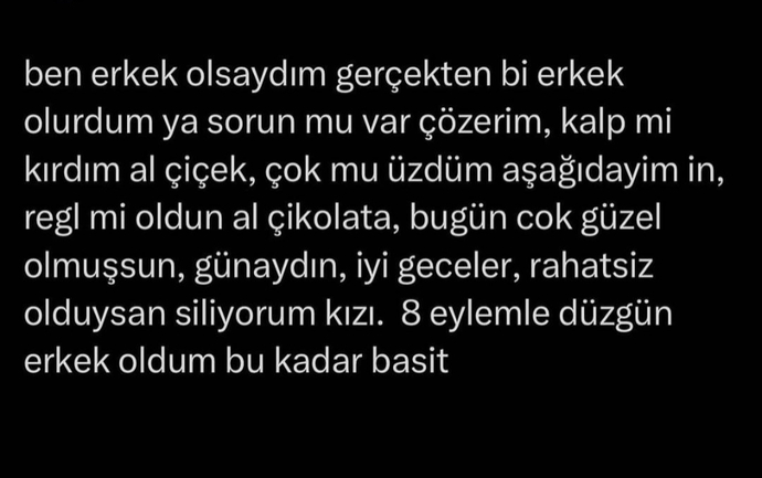 Gerçekten bir kadını mutlu etmek çok mu zor?