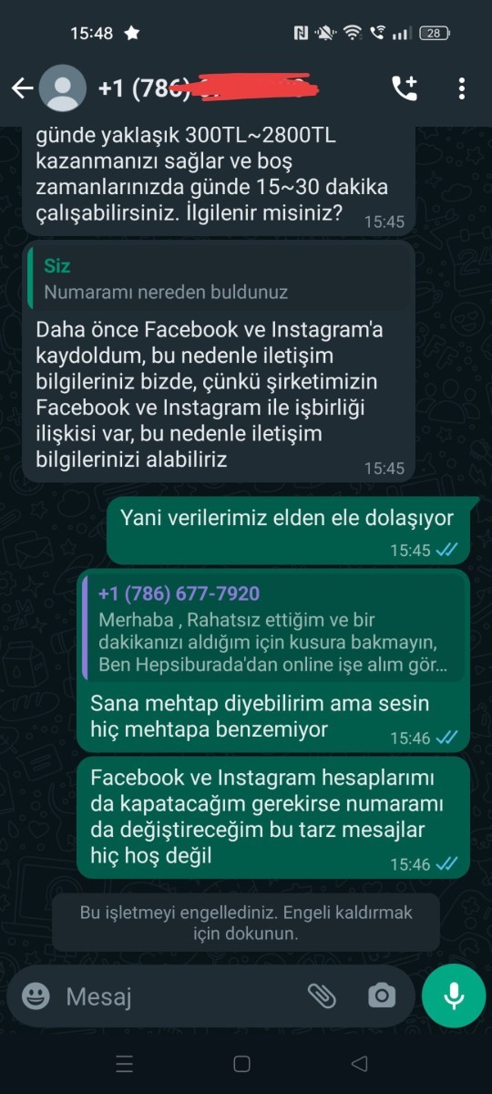 Numaramı nereden buluyor bunlar?