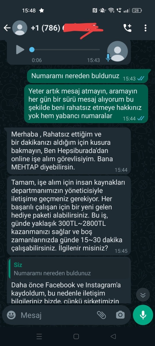Numaramı nereden buluyor bunlar?