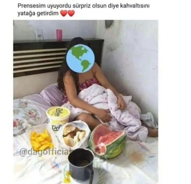 Kimler prensesine kahvalti hazirliyor?