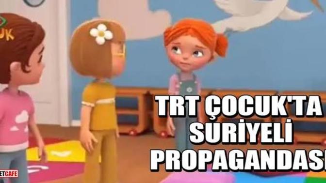 Tepki çeken ilkokul ödevlerinden sonra Trt Çocuk da Suriye seviciliği yapmaya başladı, yeni millet hayırlı olsun mu?