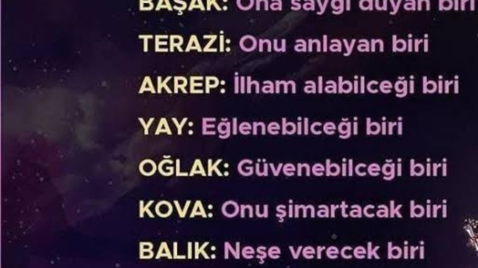 Burcuna göre nasıl birini arıyorsun?