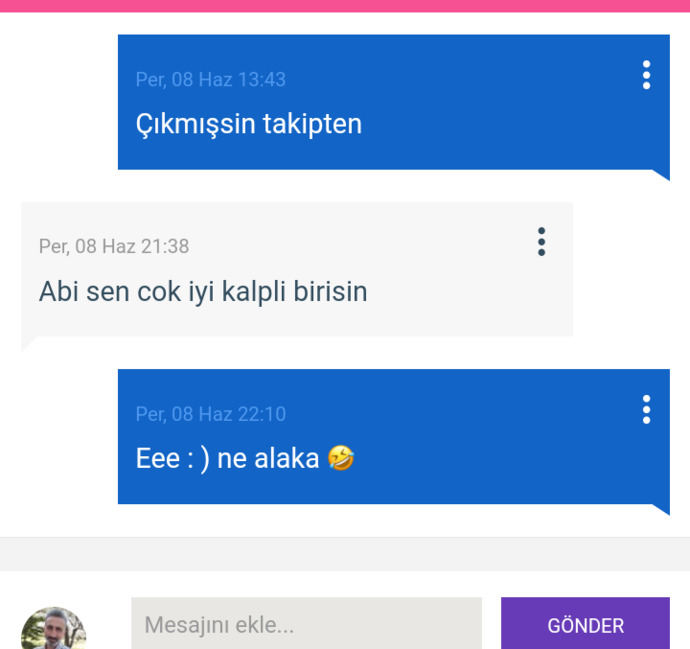 Üstüne bir de görüldü. Oh mis. 🤣