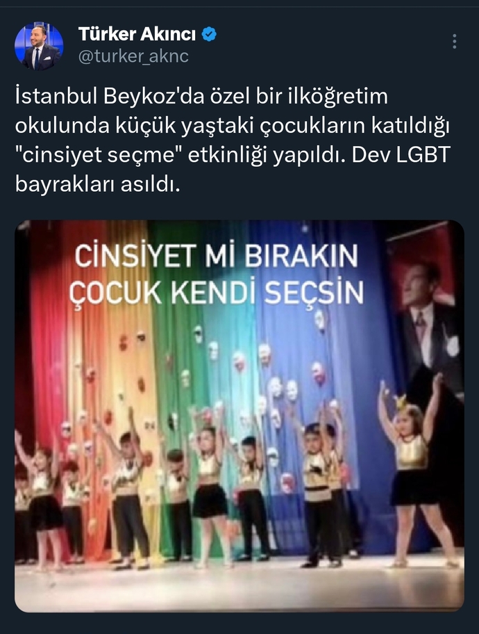 Sizce bu LGBTyi neden hafife alıyoruz? Evlatlarımız, geleceğimiz kocaman bir sapkınlık tehdidi altında değil mi?