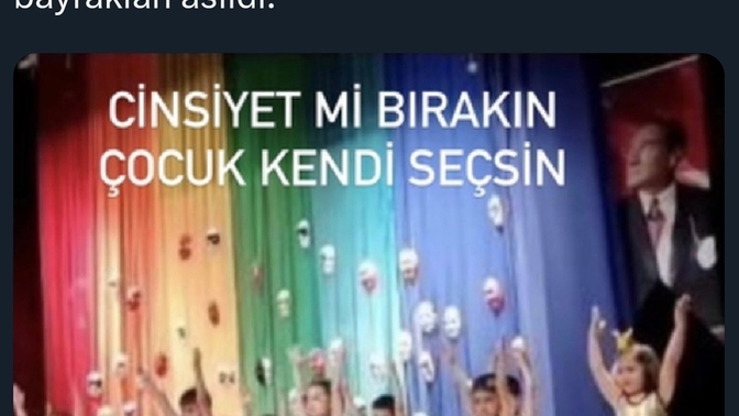 Sizce bu LGBT'yi neden hafife alıyoruz? Evlatlarımız, geleceğimiz kocaman bir sapkınlık tehdidi altında değil mi?