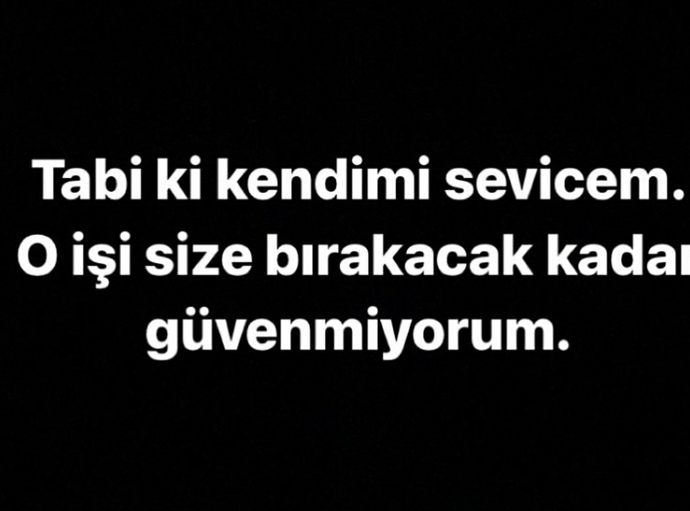Benden bir tane daha yok..😎😎
