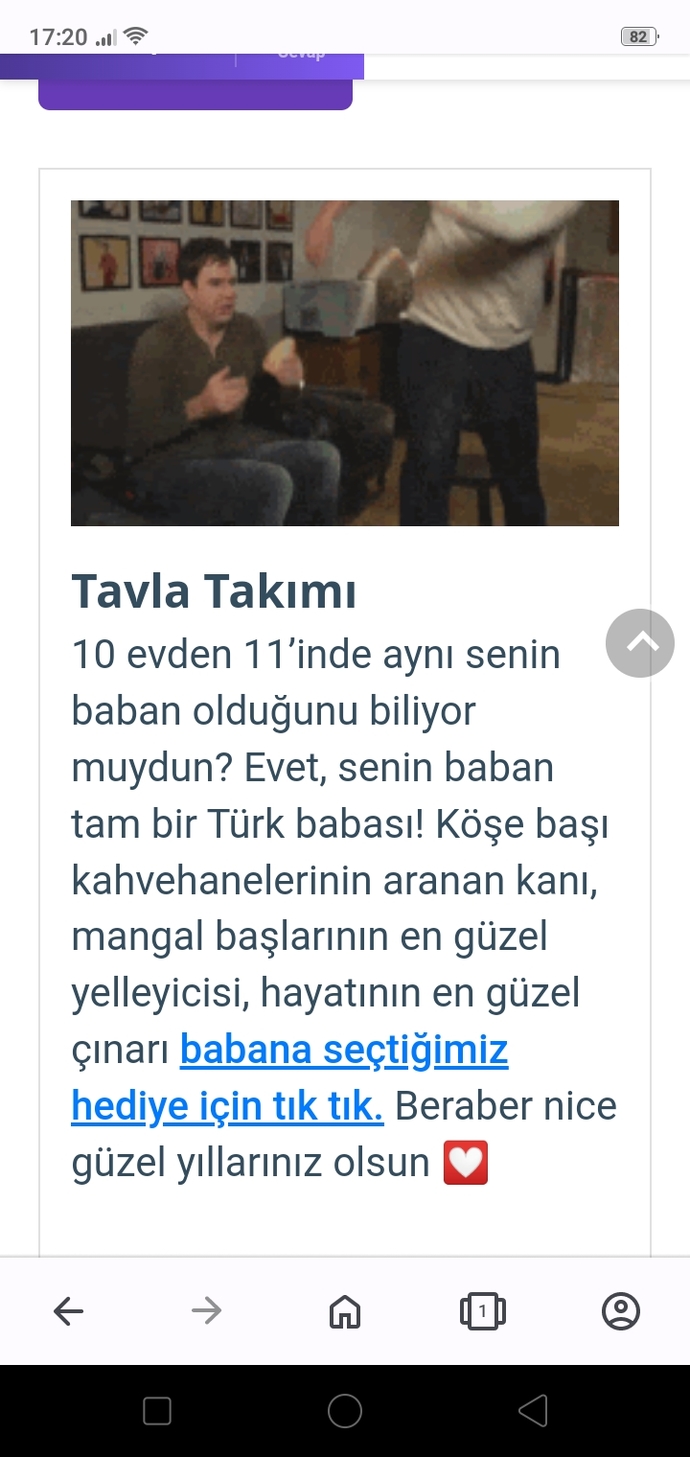 Babanın Yaptığı En Kral Hareketlere Göre Ona Ne Hediye Almalısın?