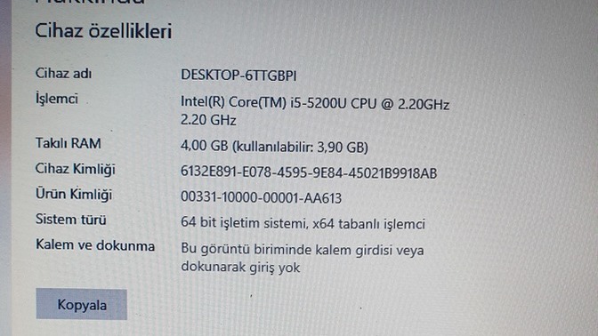 Erkekler, Laptopumu satmak istiyorum. Ne fiyat vermeliyim?