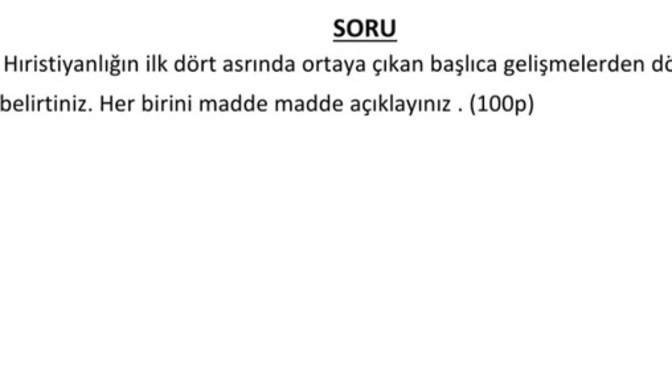 Arkadaşlar bu soru hakkında bilgisi olan yardımcı olabilir mi?