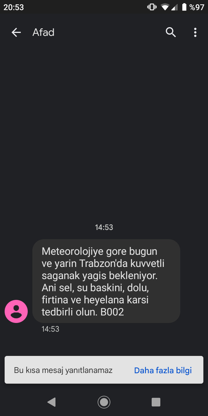 Son olarak neyin ekran resmini aldınız?