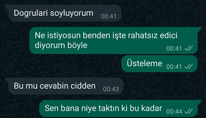 Arkadaşım olarak gördüğüm kız bana sırnaşıyor, onun bu rahatsız edici hallerini nasıl engellerim?