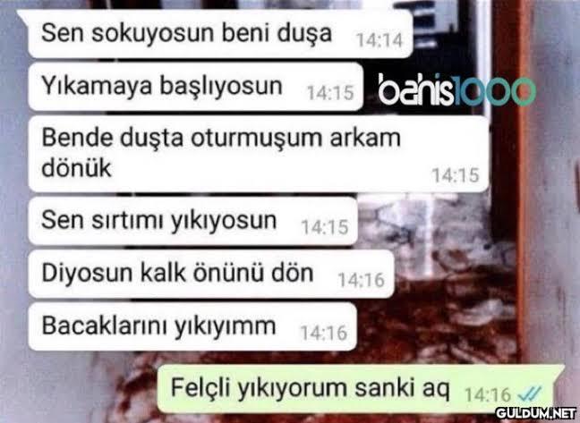 Başkası tarafından duş aldırılmak hoşunuza gider mi?