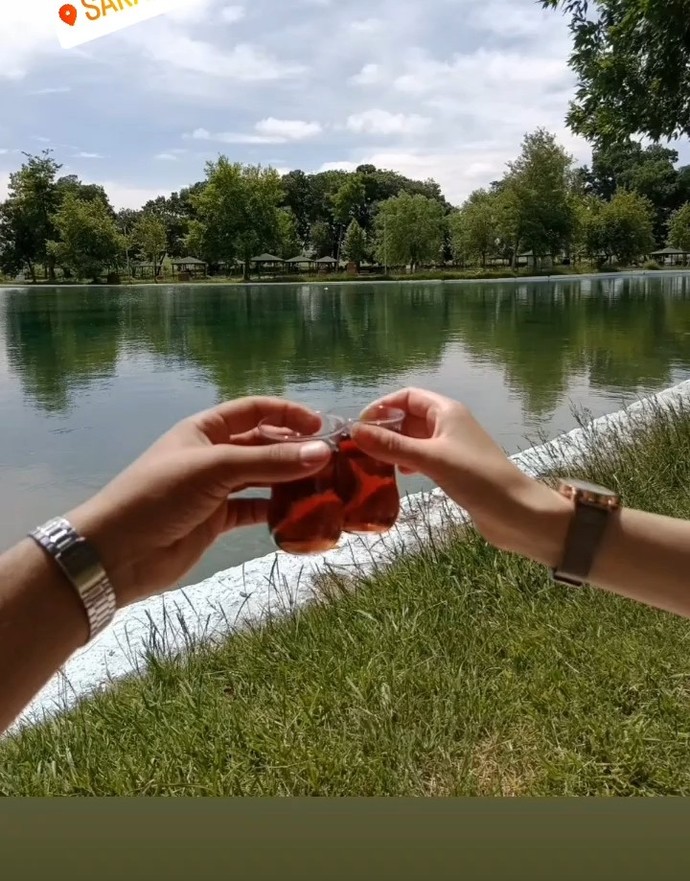 Çaya şeker bana sen... 😏