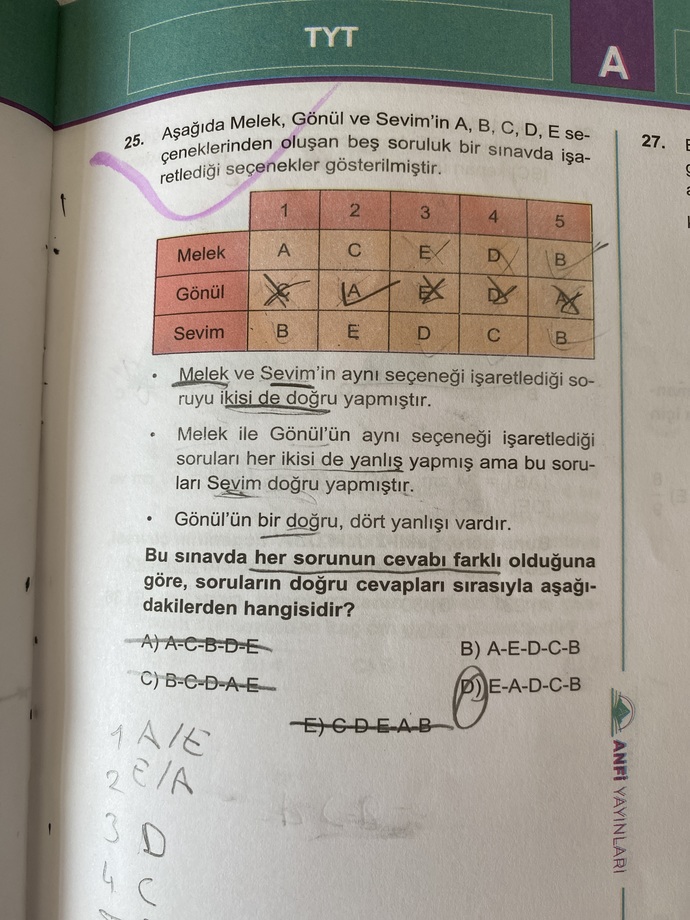 Tyt matematikte kaç kolay soru çıkıyor?
