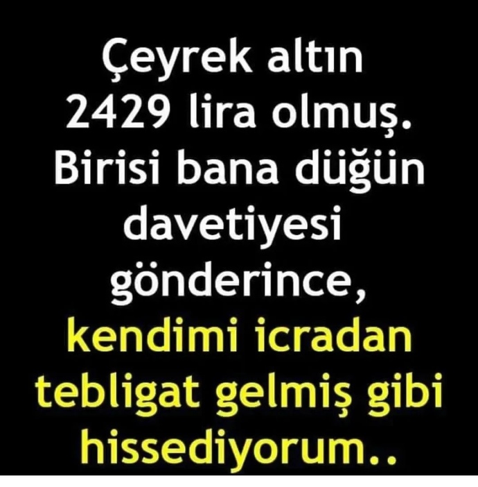 Son zamlar dan sonra düğüne gitseniz ne takarsınız?