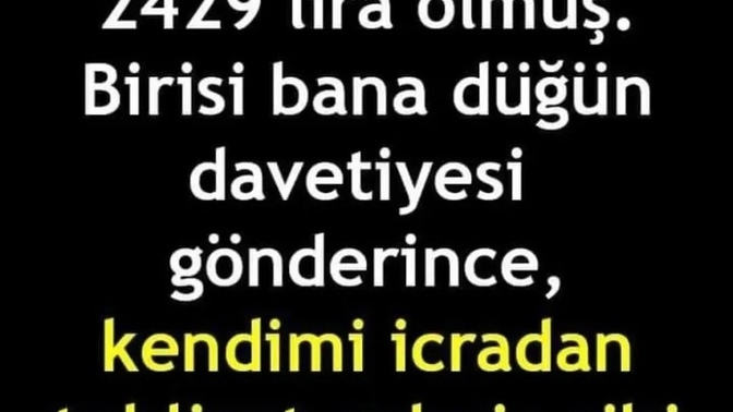 Son zamlar dan sonra düğüne gitseniz ne takarsınız?