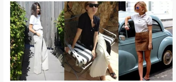 Polo yaka tişörtler kadınlara yakışıyor mu?