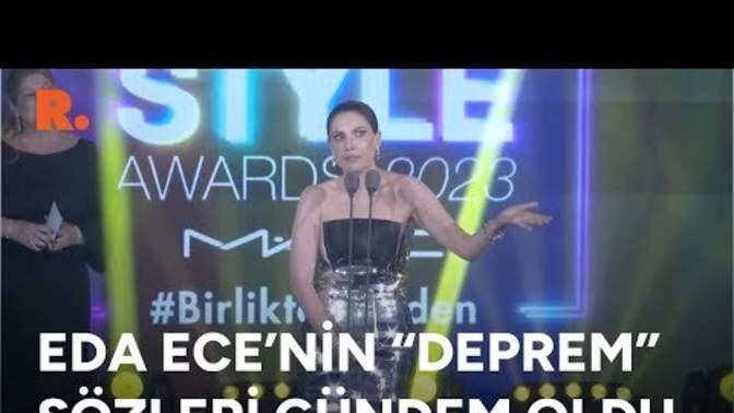 Eda Ece'in ödül törenin de yaptığı terbiyesizlik ve saygısızlık değil mi?