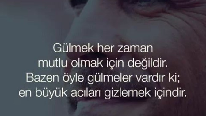 Hiç etrafa gulumserken kahkaha atarken içiniz kan ağladı mi?