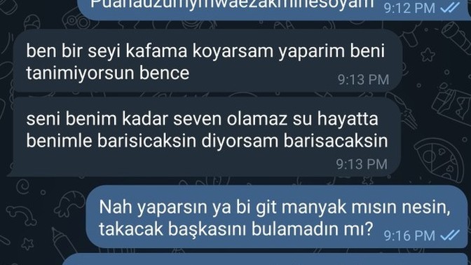 Konuştuğum kız bana tehditler savuruyor, nasıl kurtulabilirim?