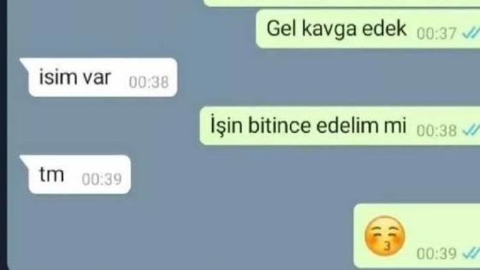 Kavga ederken deliren taraf mısınız, delirten taraf mı?