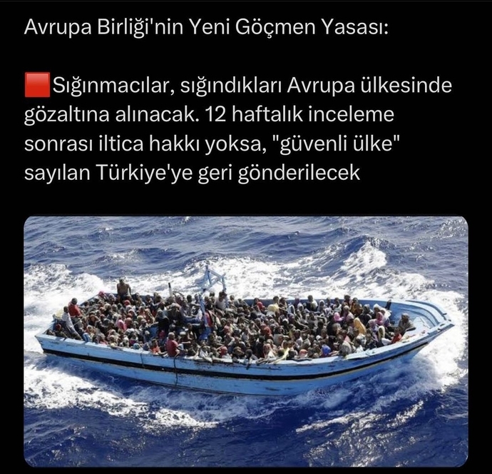 Erdoğana oy verenler mülteciler gönderilmeyecekmiş mutlu musunuz? Savaşla kazanılan ülkeyi sattılar?