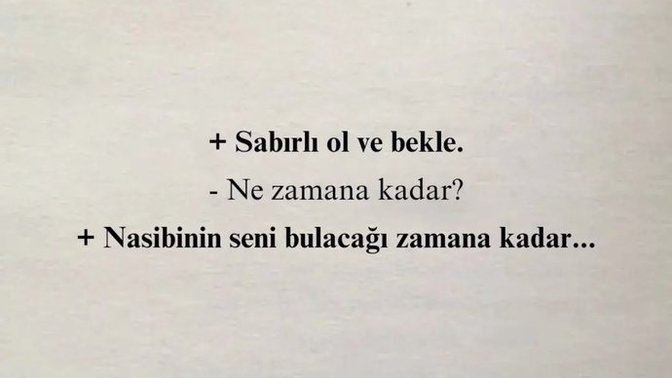 Ne kadar sabırlı birisisin?