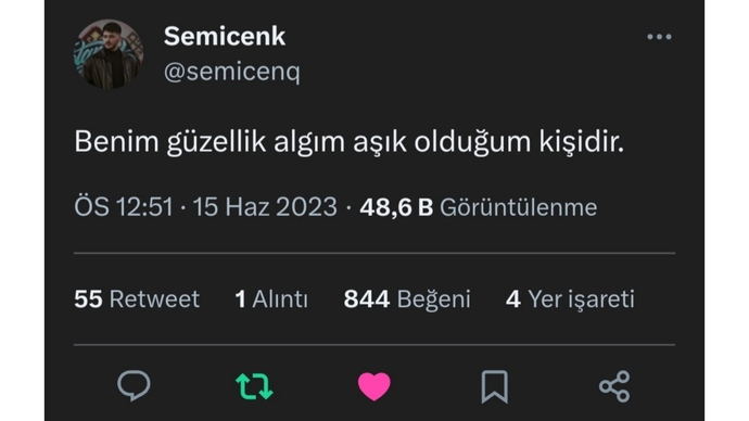 Güzellik algınızı tek bir cümle ile ifade edebilir misiniz?