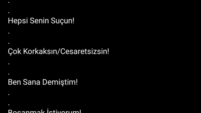 Size göre bir ilişkide konuşurken neler söylenmemeli ?