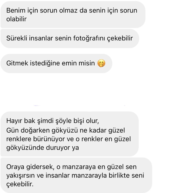 Kızlar, Böyle bir iltifata siz olsaydınız nasıl karşılık verirdiniz?