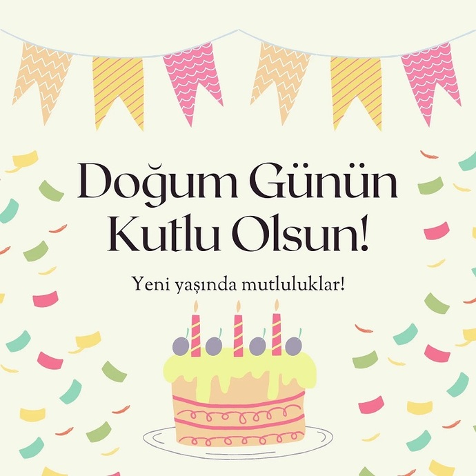 Bugün doğum günüm, kimler doğum günümü kutlamak ister?