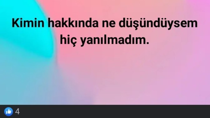 İnsanlar hakkinda yanilir misin?