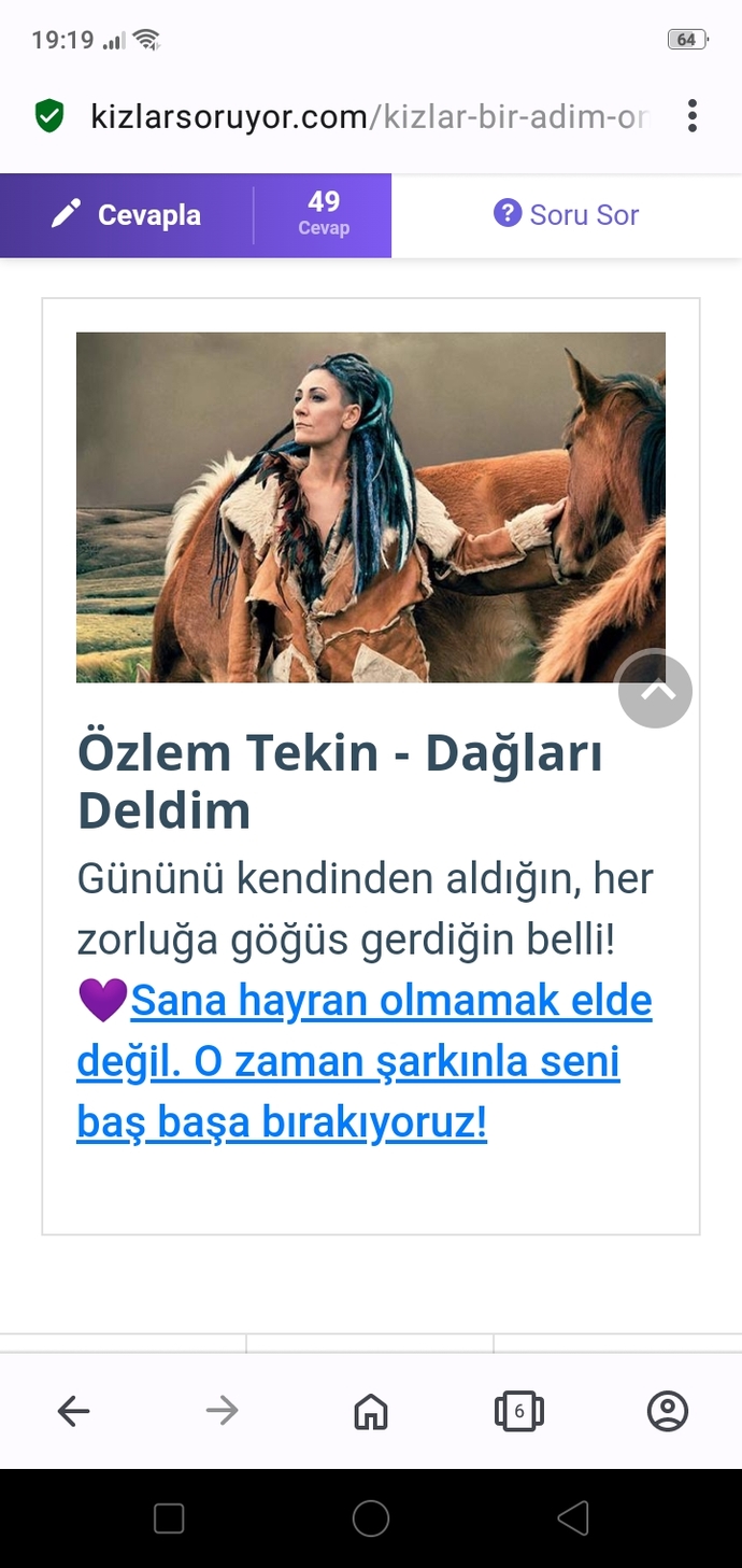 #BirAdımÖne Quiz! Kişilik Özelliklerine Göre Hangi Şarkı Seni Temsil Ediyor?
