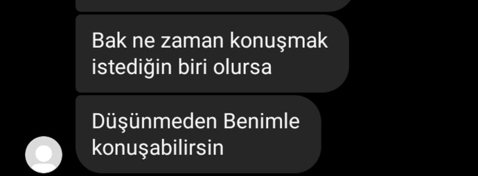 Bir derdin olursa benimle konuşabilirsin cümlesi sizede samimiyetsiz geliyor mu?