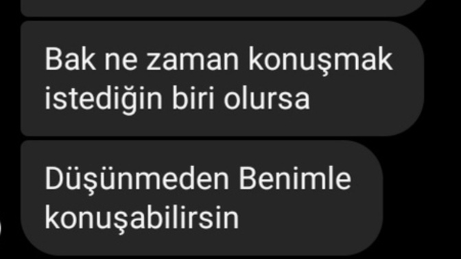 "Bir derdin olursa benimle konuşabilirsin" cümlesi sizede samimiyetsiz geliyor mu?