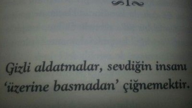 Aldatan bir gün aldatılır mı?