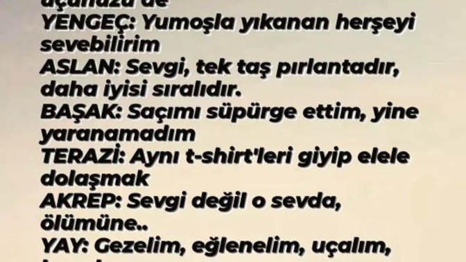 Aşk senin için ne ifade ediyor?