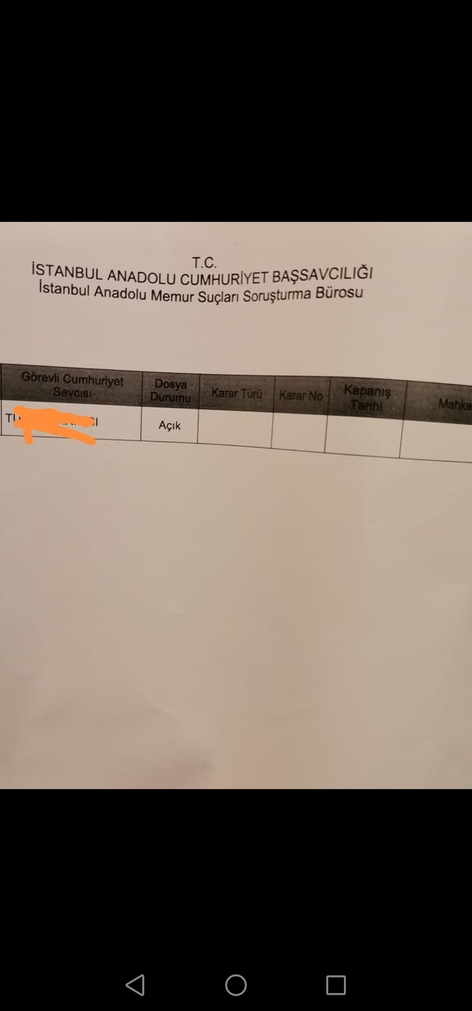 Doktoru savcılığa şikayet ettim savcı soruşturma başlattı son aşamaya geldi savcı ameliyat belgelerini adlı tıp kurumuna gönderdi?