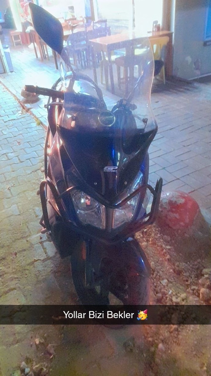 Aranızda motorsiklet kullanan var mı?