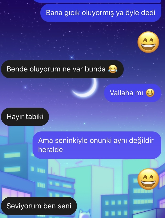 Sizce buradaki sevmek araya sıkıştırılmış karşı cins sevgisi mi arkadaşça mı?