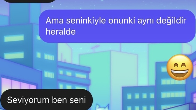 Sizce buradaki sevmek araya sıkıştırılmış karşı cins sevgisi mi arkadaşça mı?