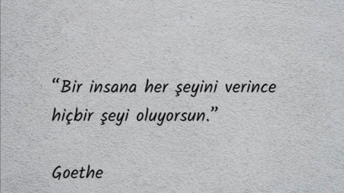 Her şeyinizi verdiğiniz birisinin, hiçbir şeyi olduğunuzu anladığınız da; bunu kabullenebildiniz mi?